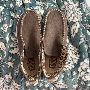 Hey Dude Women's Brown Slip-On Shoes